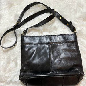 Vintage Diba True Leather Crossbody Bag